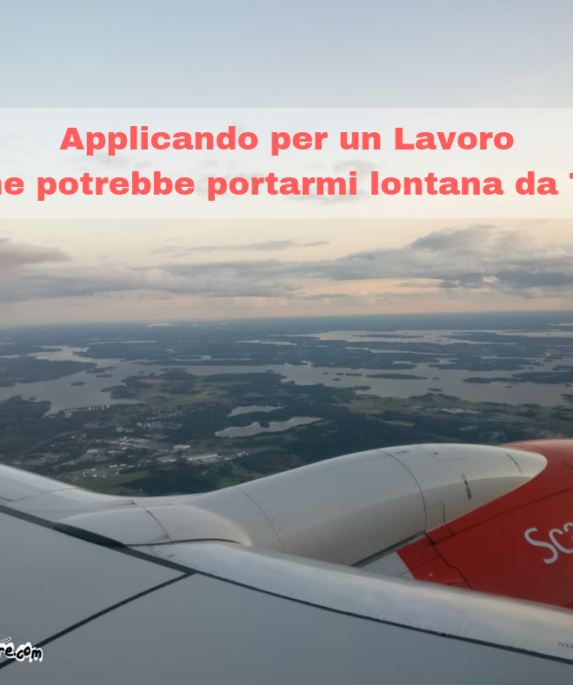 Applicando per un lavoro, applicando per un lavoro che potrebbe portarmi lontana da te, lontana da te, faccio come mi pare, noi, coppie a distanza, vivere all'estero, separati