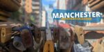 Vista sui lucchetti di Manchester